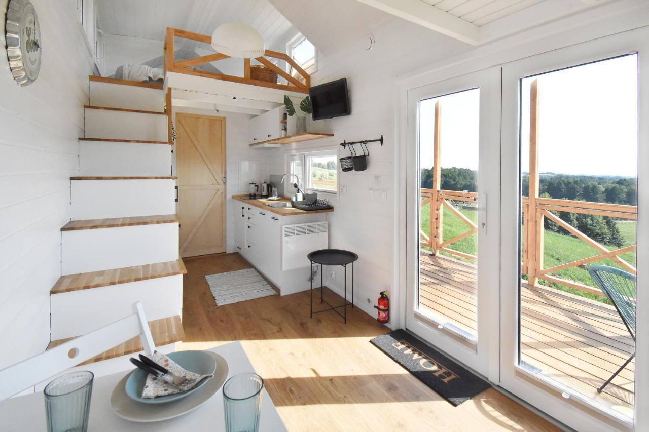 Вилла Dadaj Park - Tiny House Бискупец Экстерьер фото