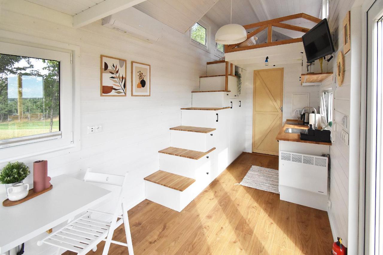 Вилла Dadaj Park - Tiny House Бискупец Экстерьер фото