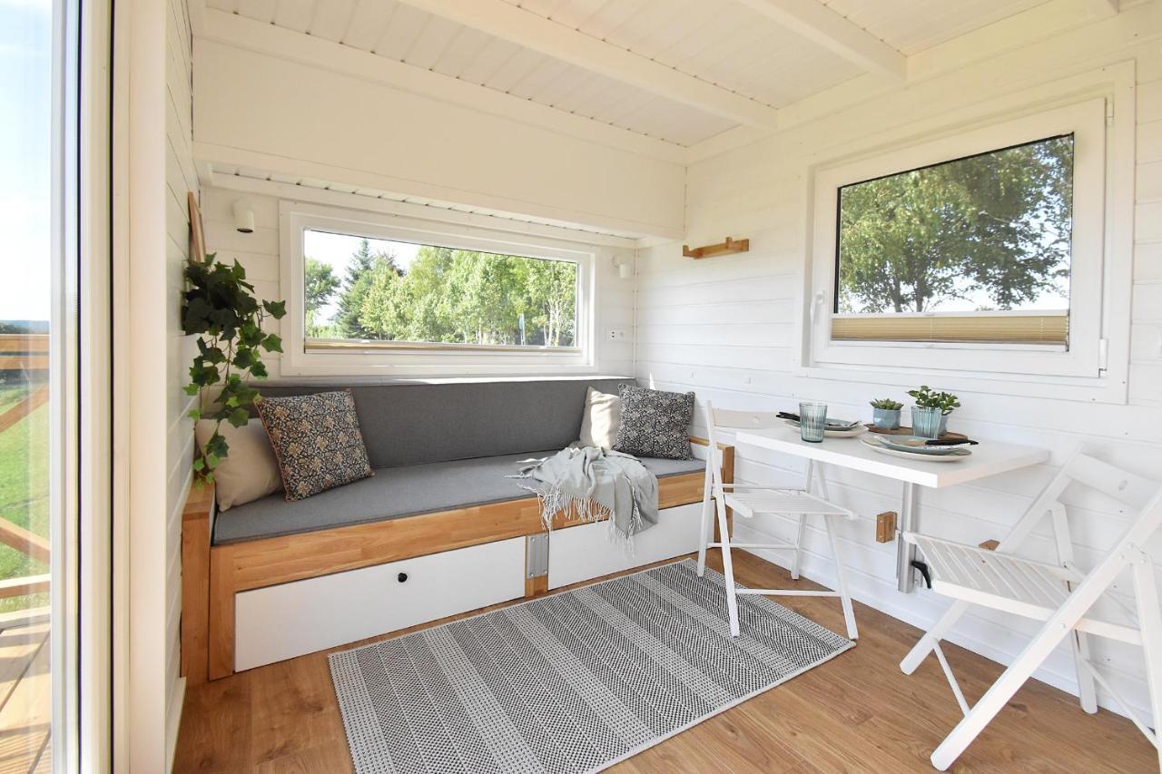 Вилла Dadaj Park - Tiny House Бискупец Экстерьер фото